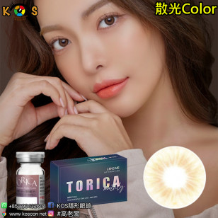 【散光】Lensme Torica Realfit Brown 토리카 리얼핏 홍채 브라운 (난시 교정용) 每月抛棄散光彩妝隱形眼鏡